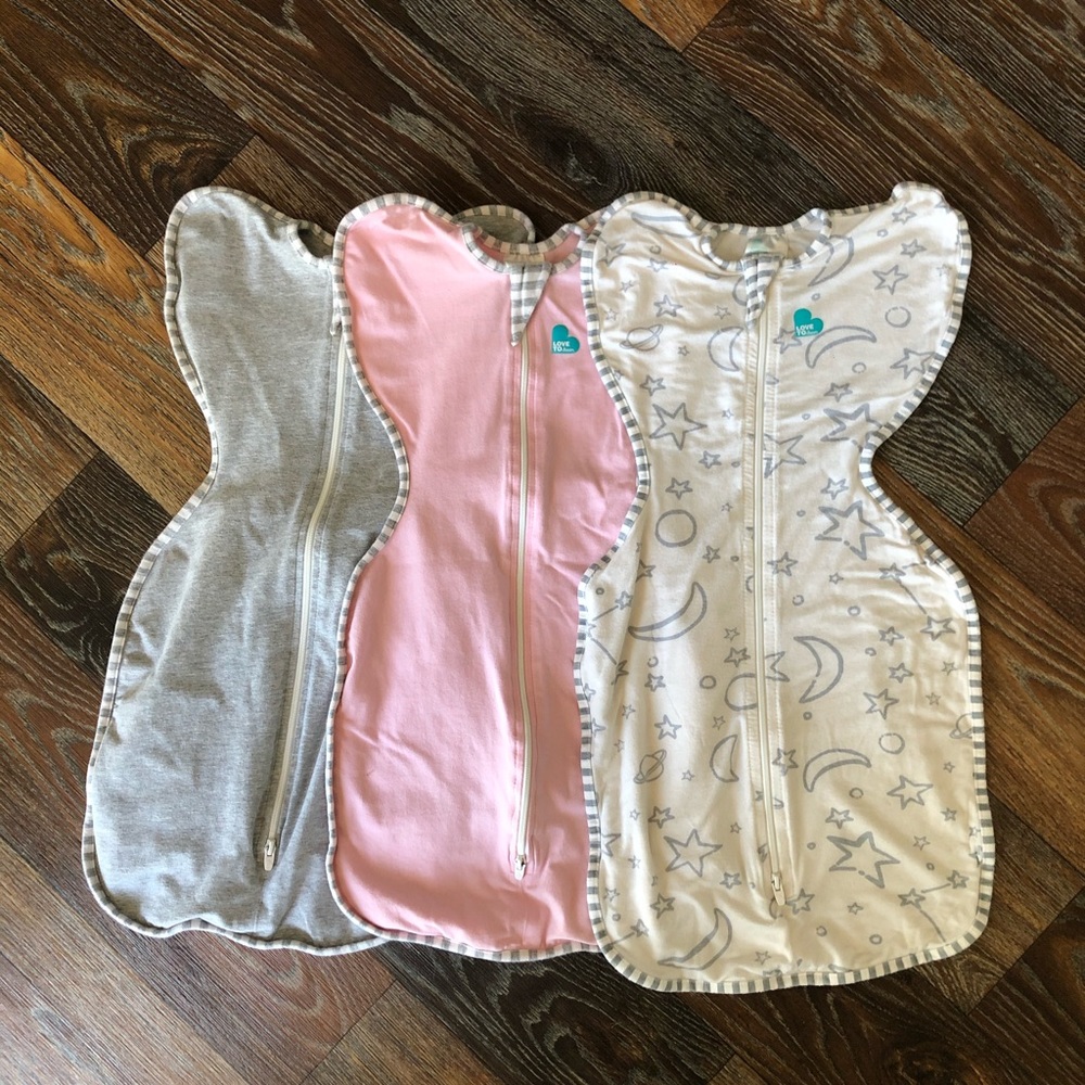 3 Love to Dream swaddles